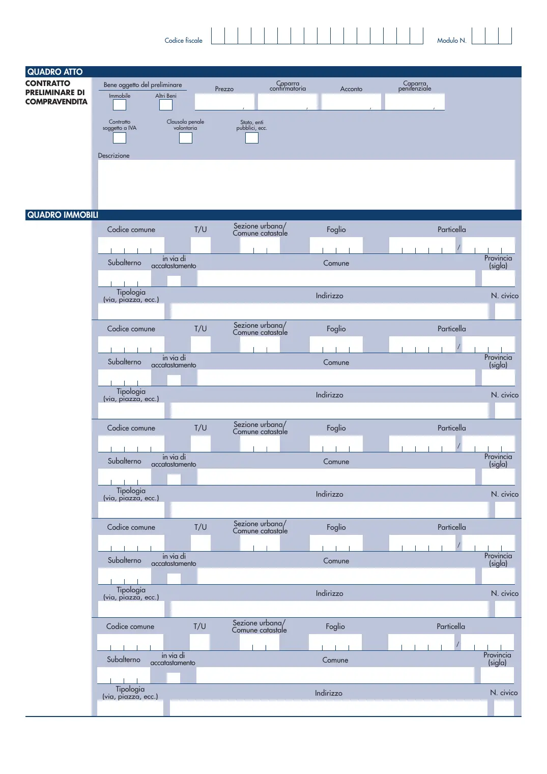 Modello RAP (registrazione atti privati), pagina 4